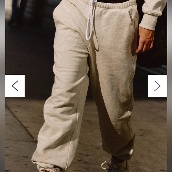 FP Movement For The Win Joggers, Oatmeal Heather, Size M - Picture 3 of 13